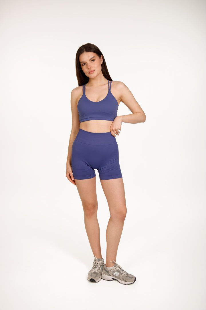 Soft & Sculpt Shorts Ocean Blue